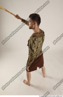 KEETA STANDING POSE WITH SPEAR